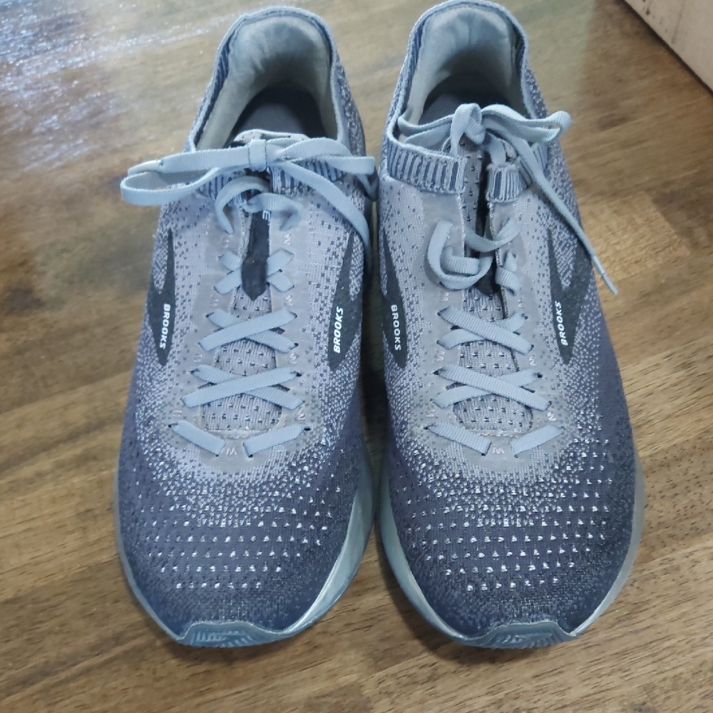 Brooks Gray Gradient Running Shoes